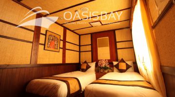 Twin bed cabin