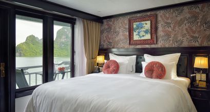 Luxury Double Private Balcony - upper floor cabin