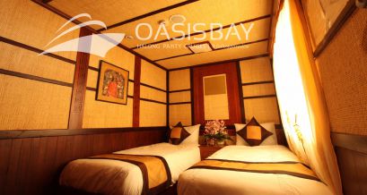 Twin bed cabin