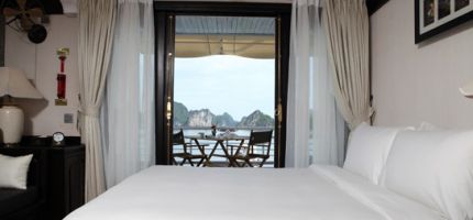 Double private balcony