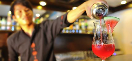 Welcome drinks