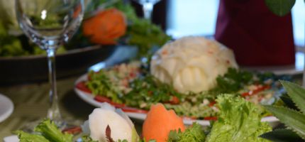 Great food on boat