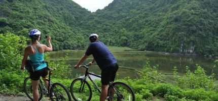 Biking in Cat Ba