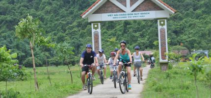 Biking in Cat Ba