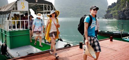 Floating village tour