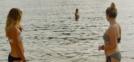 swimming