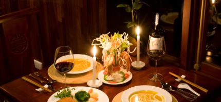 Great food on boat