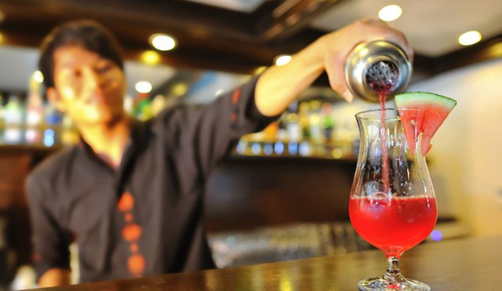 Welcome drinks
