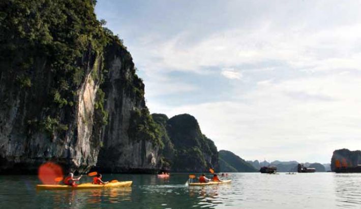 Kayaking