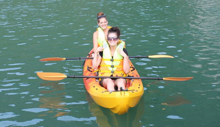 Kayaking