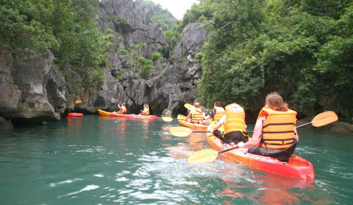 Kayaking