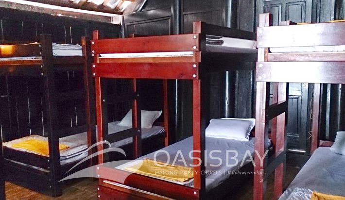 Dormitory room at island