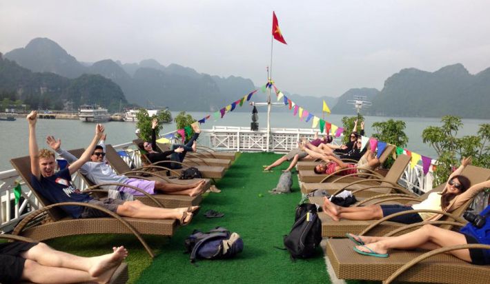 Cruise sundeck